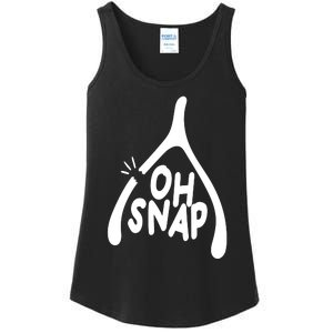 Oh Snap Funny Broken Bone Ladies Essential Tank