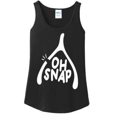 Oh Snap Funny Broken Bone Ladies Essential Tank