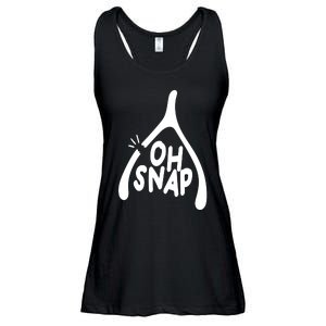 Oh Snap Funny Broken Bone Ladies Essential Flowy Tank