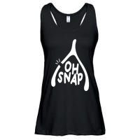 Oh Snap Funny Broken Bone Ladies Essential Flowy Tank