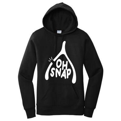 Oh Snap Funny Broken Bone Women's Pullover Hoodie