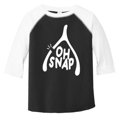 Oh Snap Funny Broken Bone Toddler Fine Jersey T-Shirt