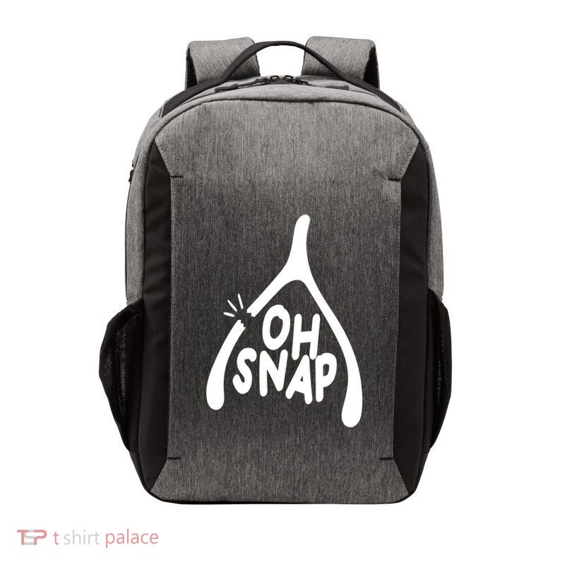 Oh Snap Funny Broken Bone Vector Backpack