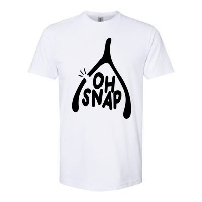 Oh Snap Funny Broken Bone Softstyle® CVC T-Shirt