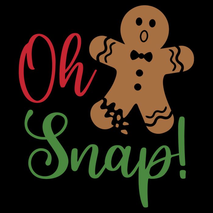 Oh Snap Funny Gingerbread Christmas Impact Tech Backpack