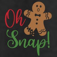 Oh Snap Funny Gingerbread Christmas 11oz C Handle Ceramic Mug
