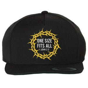 One Size Fits All Bible Christian Faith Jesus Christ Wool Snapback Cap