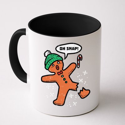 Oh Snap Funny Gingerbread Christmas Xmas Holiday Gift Idea Trending Mug