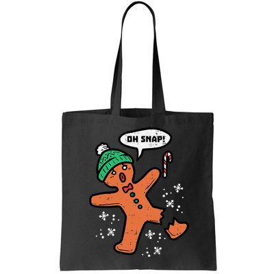 Oh Snap Funny Gingerbread Christmas Xmas Holiday Gift Idea Trending Bag