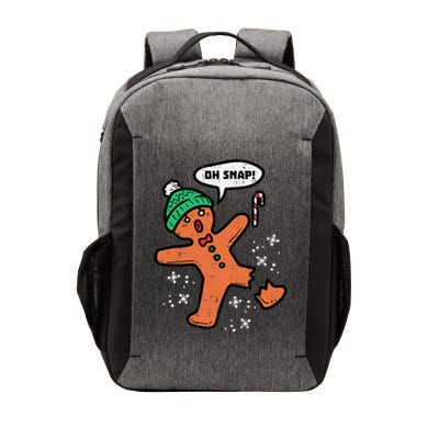 Oh Snap Funny Gingerbread Christmas Xmas Holiday Gift Idea Trending Vector Backpack