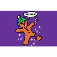 Oh Snap Funny Gingerbread Christmas Xmas Holiday Gift Idea Trending Bumper Sticker