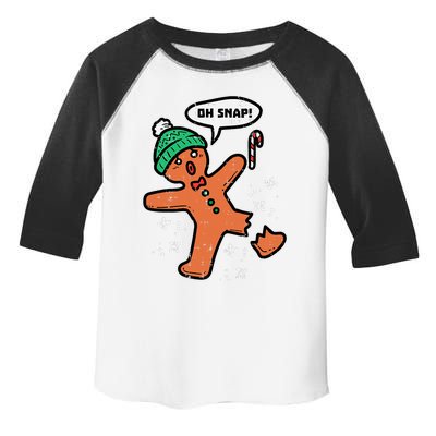 Oh Snap Funny Gingerbread Christmas Xmas Holiday Gift Idea Trending Toddler Fine Jersey T-Shirt