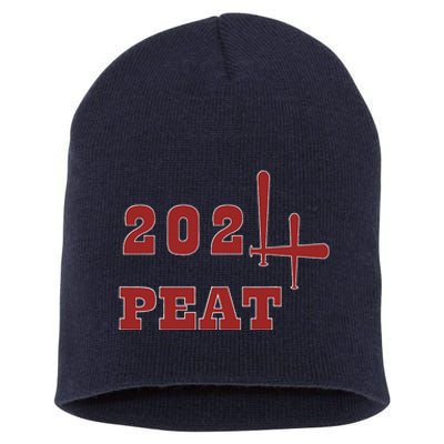 Oklahoma Softball Four Peat 2024 Celebration Short Acrylic Beanie