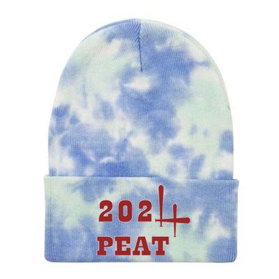 Oklahoma Softball Four Peat 2024 Celebration Tie Dye 12in Knit Beanie