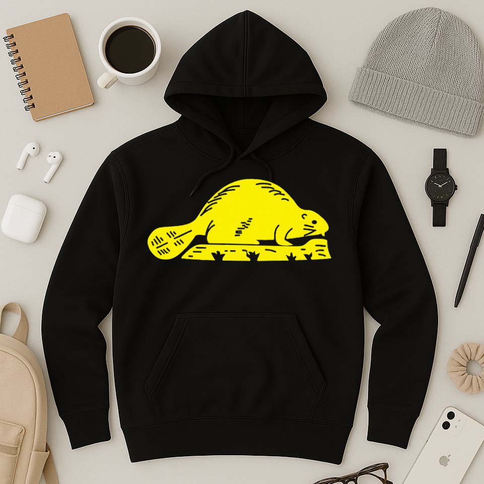 Oregon State Flag Beaver Hoodie