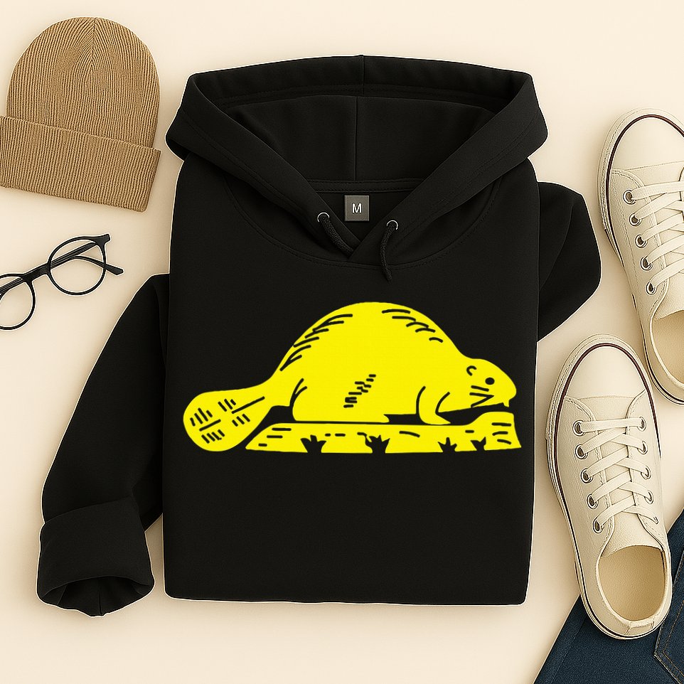 Oregon State Flag Beaver Hoodie