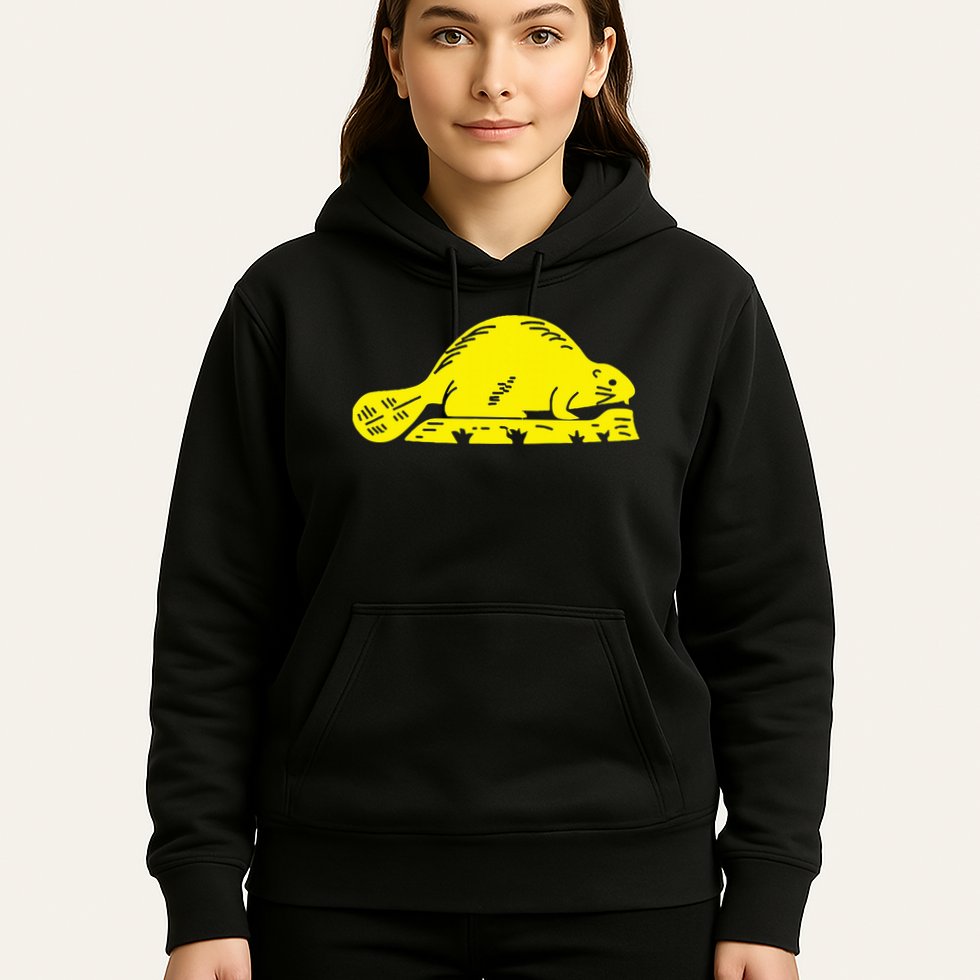 Oregon State Flag Beaver Hoodie