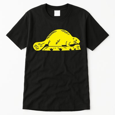 Oregon State Flag Beaver Tall T-Shirt