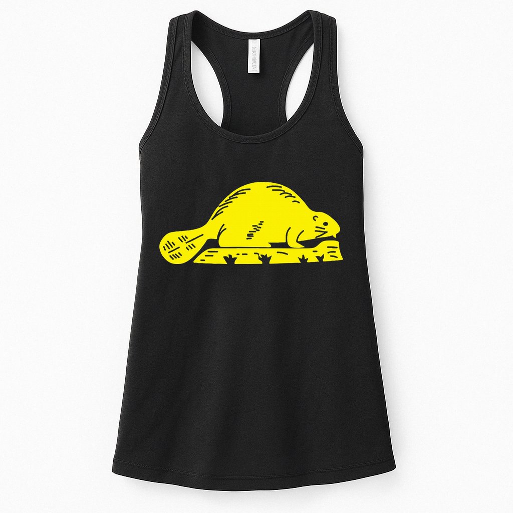 Oregon State Flag Beaver Womens Tank Top