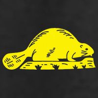 Oregon State Flag Beaver Golf Towel