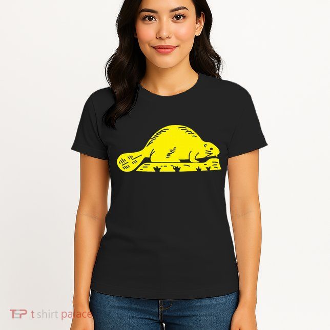 Oregon State Flag Beaver Womens T-Shirt