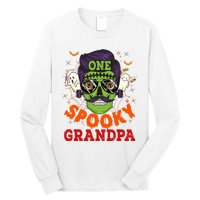 One Spooky Grandpa Halloween Horror Man Sunglasses Family Long Sleeve Shirt