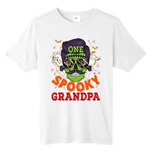 One Spooky Grandpa Halloween Horror Man Sunglasses Family Tall Fusion ChromaSoft Performance T-Shirt