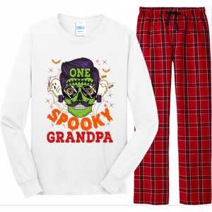 One Spooky Grandpa Halloween Horror Man Sunglasses Family Long Sleeve Pajama Set