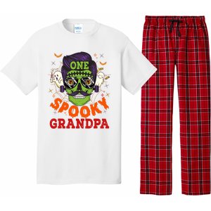 One Spooky Grandpa Halloween Horror Man Sunglasses Family Pajama Set