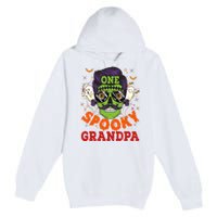 One Spooky Grandpa Halloween Horror Man Sunglasses Family Premium Pullover Hoodie