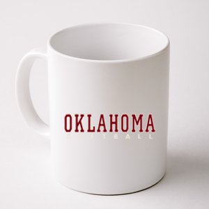 Oklahoma Softball Gift Coffee Mug