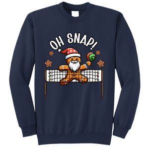 Oh Snap Gingerbreadman Christmas Volleyball Sweatshirt