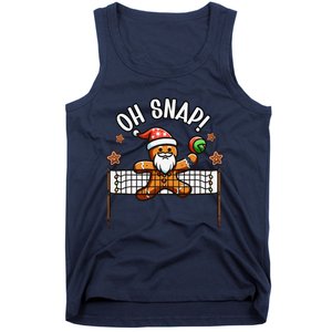 Oh Snap Gingerbreadman Christmas Volleyball Tank Top