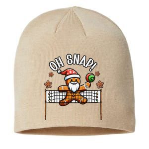 Oh Snap Gingerbreadman Christmas Volleyball Sustainable Beanie