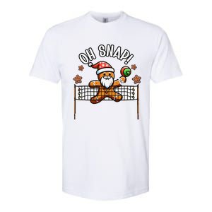 Oh Snap Gingerbreadman Christmas Volleyball Softstyle CVC T-Shirt