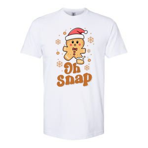 Oh Snap Gingerbread Man Cute Christmas Cookie Baking Team Softstyle CVC T-Shirt