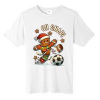 Oh Snap Gingerbreadman Christmas Soccer Tall Fusion ChromaSoft Performance T-Shirt