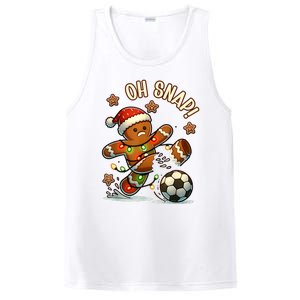 Oh Snap Gingerbreadman Christmas Soccer PosiCharge Competitor Tank