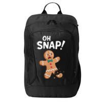 Oh Snap Gingerbread Man Adult Women Costume City Backpack