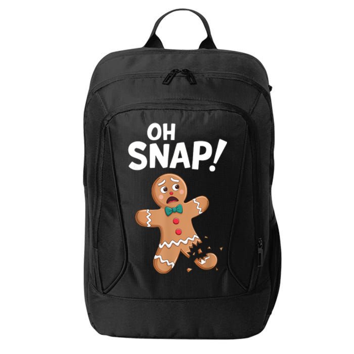 Oh Snap Gingerbread Man Adult Women Costume City Backpack