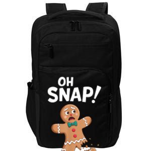 Oh Snap Gingerbread Man Adult Women Costume Impact Tech Backpack