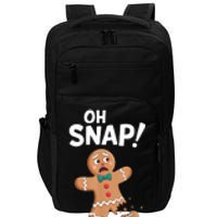 Oh Snap Gingerbread Man Adult Women Costume Impact Tech Backpack