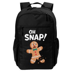 Oh Snap Gingerbread Man Adult Women Costume Daily Commute Backpack