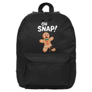 Oh Snap Gingerbread Man Adult Women Costume 16 in Basic Backpack