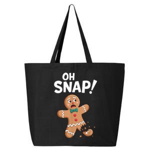 Oh Snap Gingerbread Man Adult Women Costume 25L Jumbo Tote