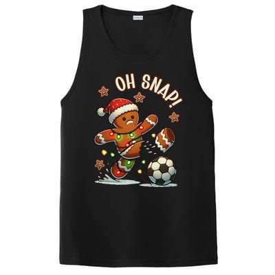 Oh Snap Gingerbreadman Christmas Soccer PosiCharge Competitor Tank