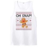 Oh Snap Gingerbread Ugly Christmas Funny PosiCharge Competitor Tank