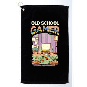 Old School Gamer Platinum Collection Golf Towel