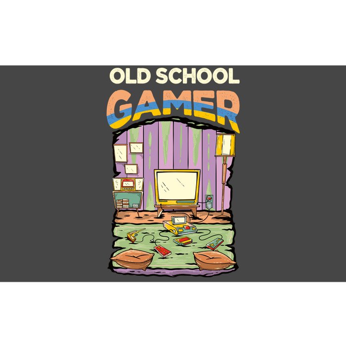 Old School Gamer Bumper Sticker