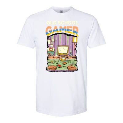 Old School Gamer Softstyle CVC T-Shirt